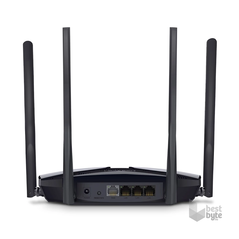 Mercusys MR70X AX1800 Wi-Fi 6 Dual-Band Vezeték nélküli Gigabit Router