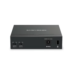 Mercusys MS105GP 5port 10/100/1000Mbps 4 port PoE+ nem menedzselhető asztali PoE+ Switch