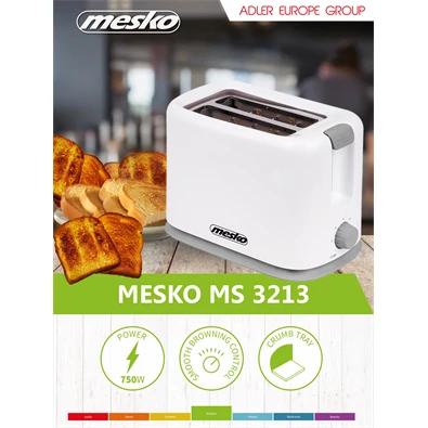 Mesko MS 3213 kenyérpirító