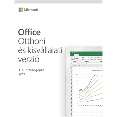 Microsoft Office 2019 Otthoni és kisvállalati verzió Elektronikus licenc szoftver