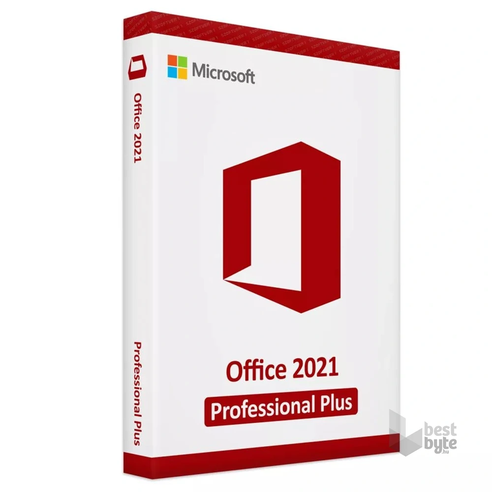 Microsoft Office 2021 Professional Plus - dobozos, fiókhoz köthető, kulcskártya, medialess, PC/MAC szoftver