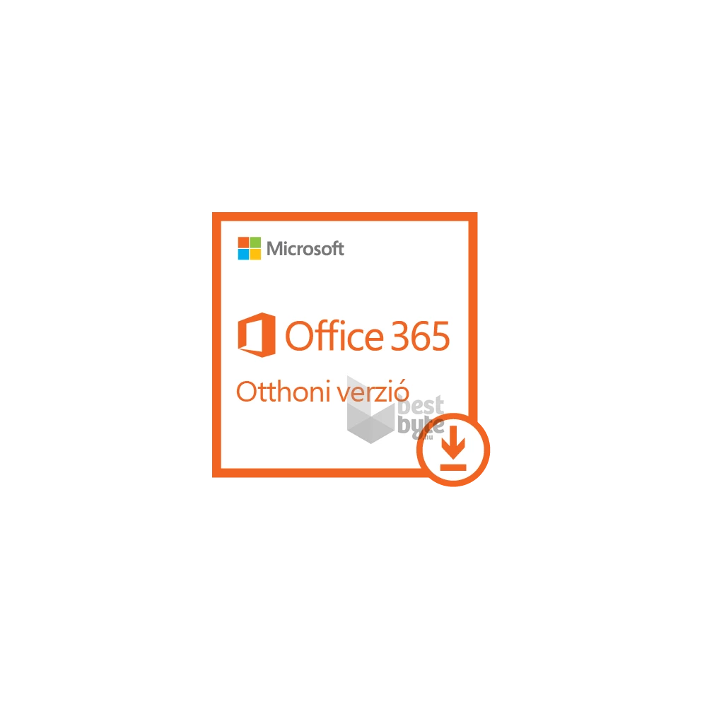 Microsoft 365 Családi verzió 6 Felhasználó, max. 5 Eszköz 1 év Elektronikus licenc szoftver