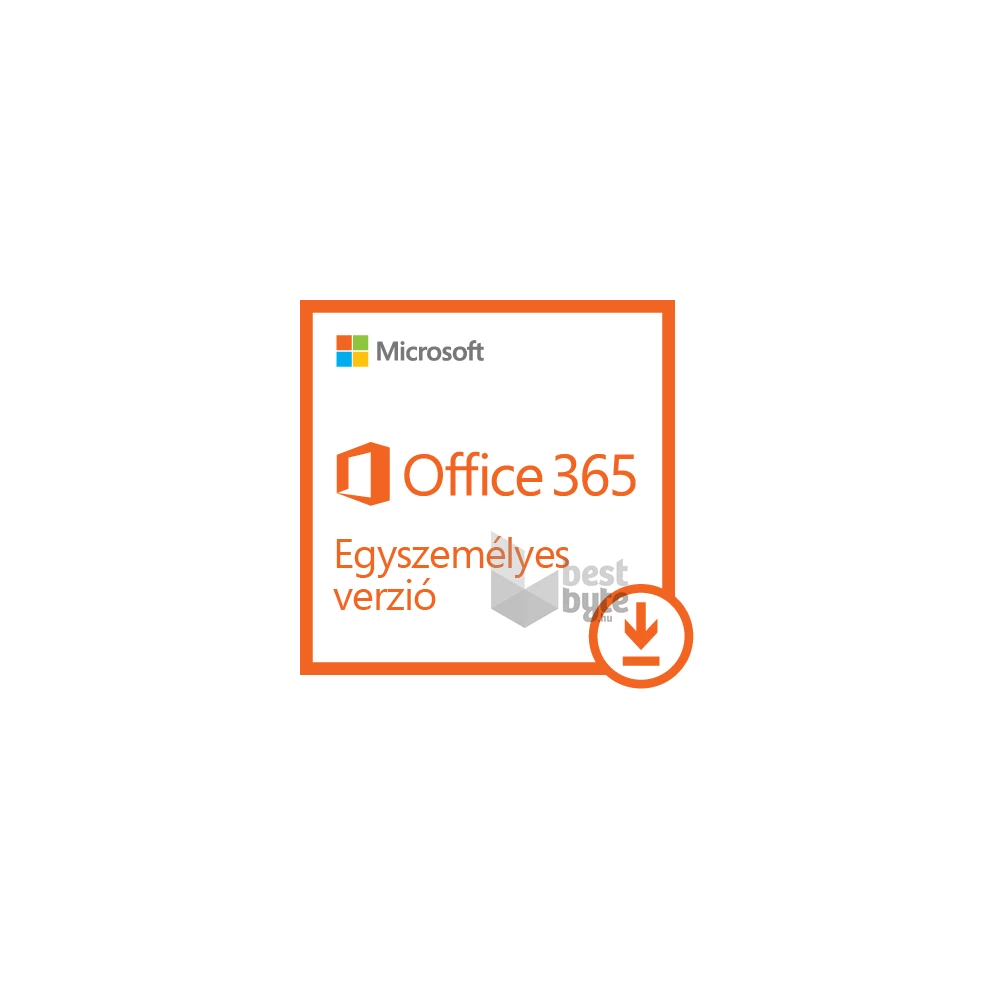Microsoft 365 Personal (Egyszemélyes verzió) 1 Felhasználó 5 Eszköz 1 év Elektronikus licenc szoftver