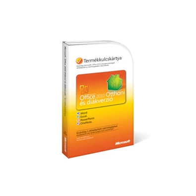 Microsoft Office 2010 Home & Student ENG 1 Felhasználó PKC irodai programcsomag szoftver