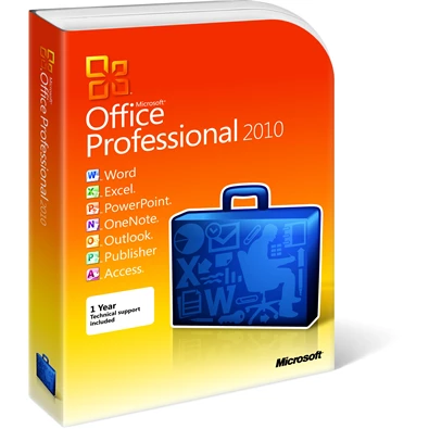 Microsoft Office 2010 Pro HUN 1 Felhasználó dobozos irodai programcsomag szoftver