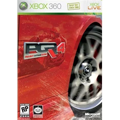 Microsoft PGR 4 Autó/Motor verseny XBox 360 konzol játék szoftver