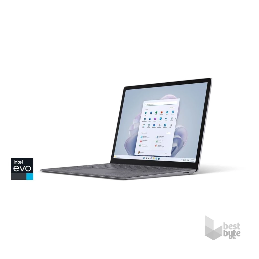 Microsoft Surface 5 laptop (13,5"/Intel Core i5-1245U/Int.VGA/8GB RAM/256GB/Win11) - platinum