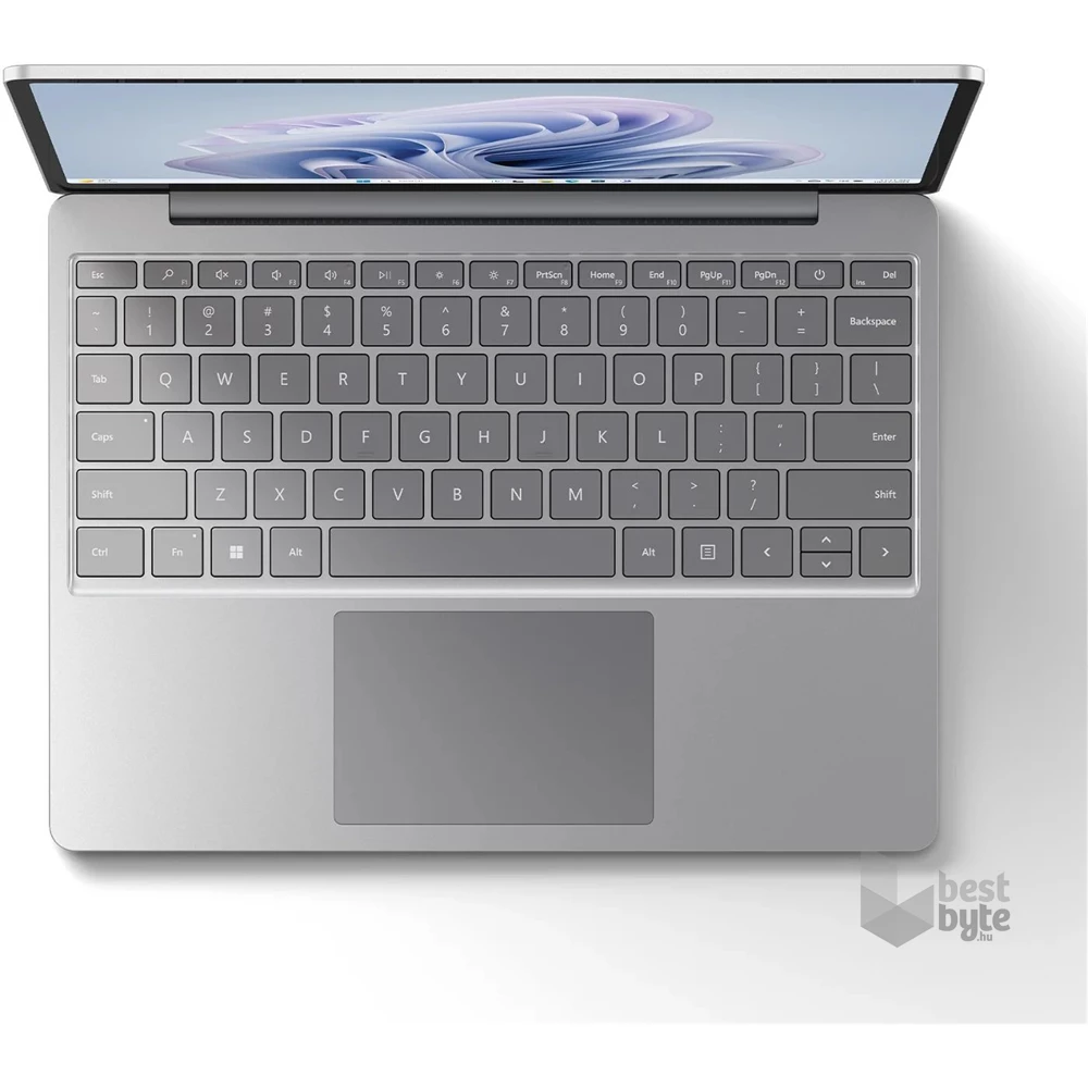 Microsoft Surface Laptop Go 3 laptop (12,4"/Intel Core i5-1235U/Int.VGA/8GB RAM/256GB/Win11/magyar bill.) - platinum
