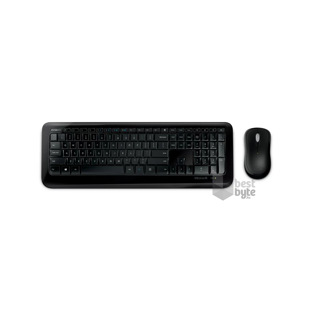 Microsoft Wireless Desktop 850 HUN fekete vezeték nélküli dobozos billentyűzet + egér