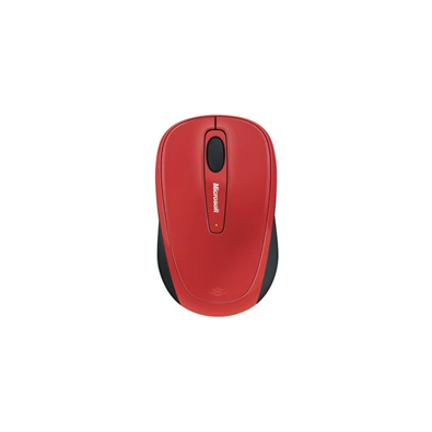 Microsoft Wireless Mobile Mouse 3500 vezeték nélküli piros notebook egér