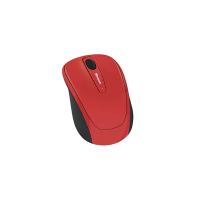 Microsoft Wireless Mobile Mouse 3500 vezeték nélküli piros notebook egér
