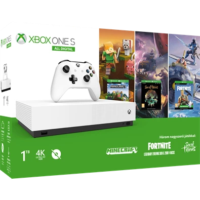 Xbox one s minecraft sea of thieves and fortnite new arrivals