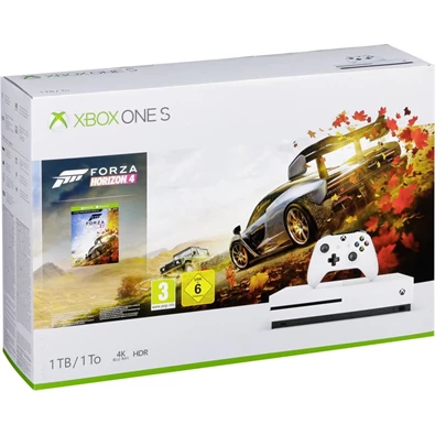Microsoft Xbox One S 1TB konzol + Forza Horizon 4 játék