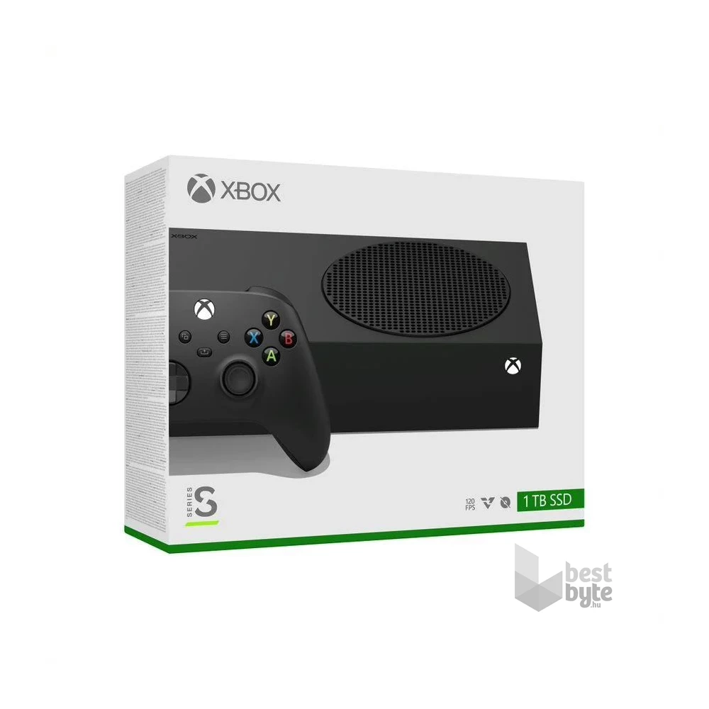 Microsoft Xbox Series S 1TB fekete játékkonzol