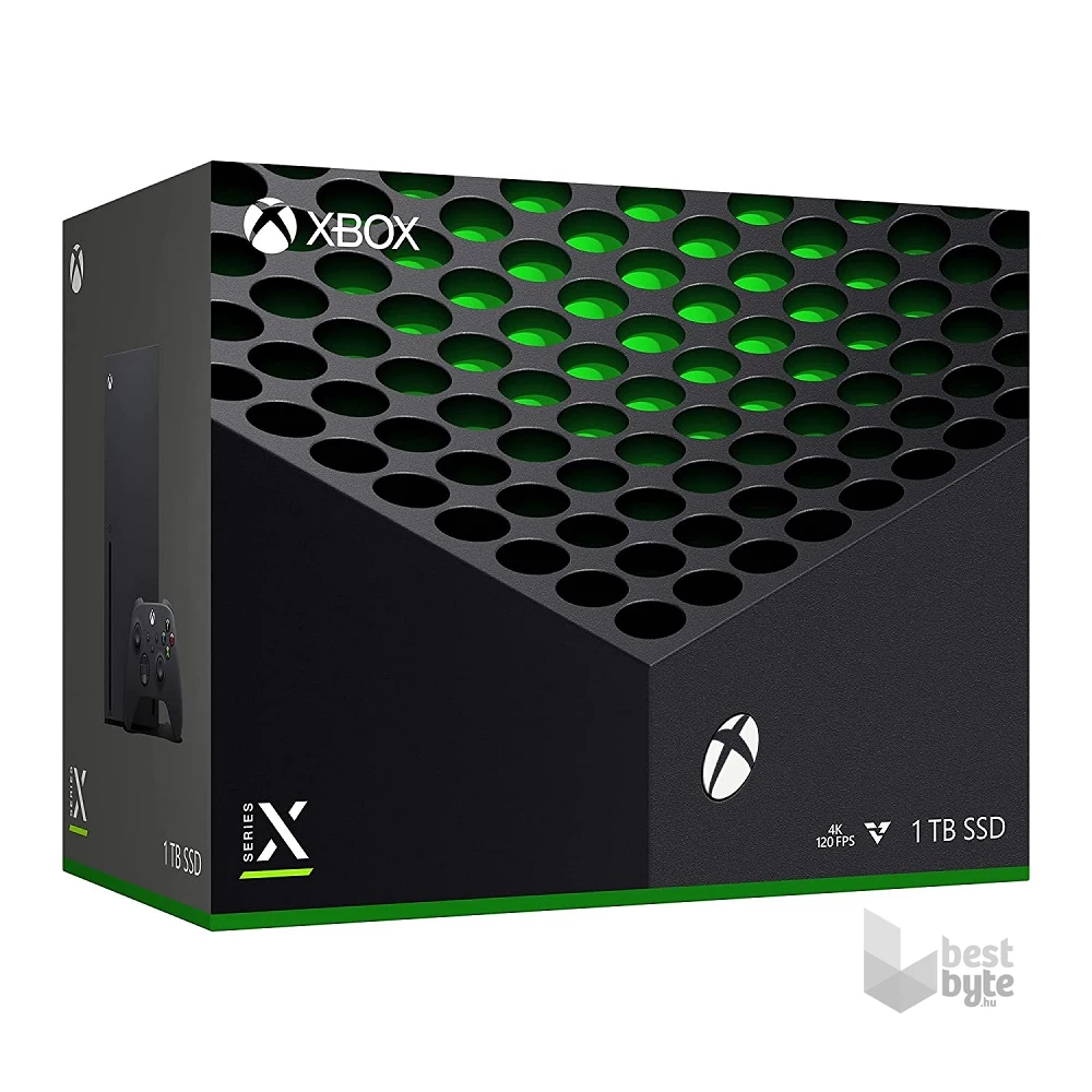 Microsoft Xbox Series X 1TB fekete játékkonzol