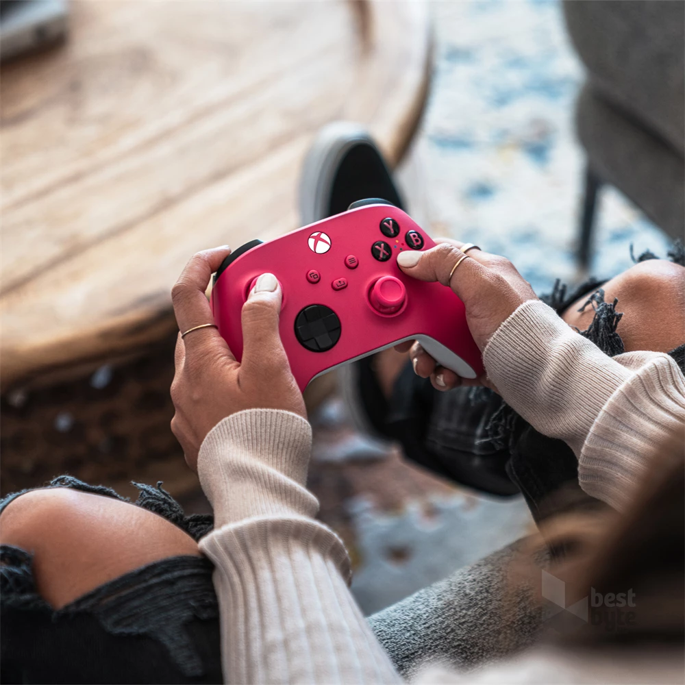 Microsoft QAU-00083 Xbox Series X|S/Xbox One vezeték nélküli Deep Pink kontroller