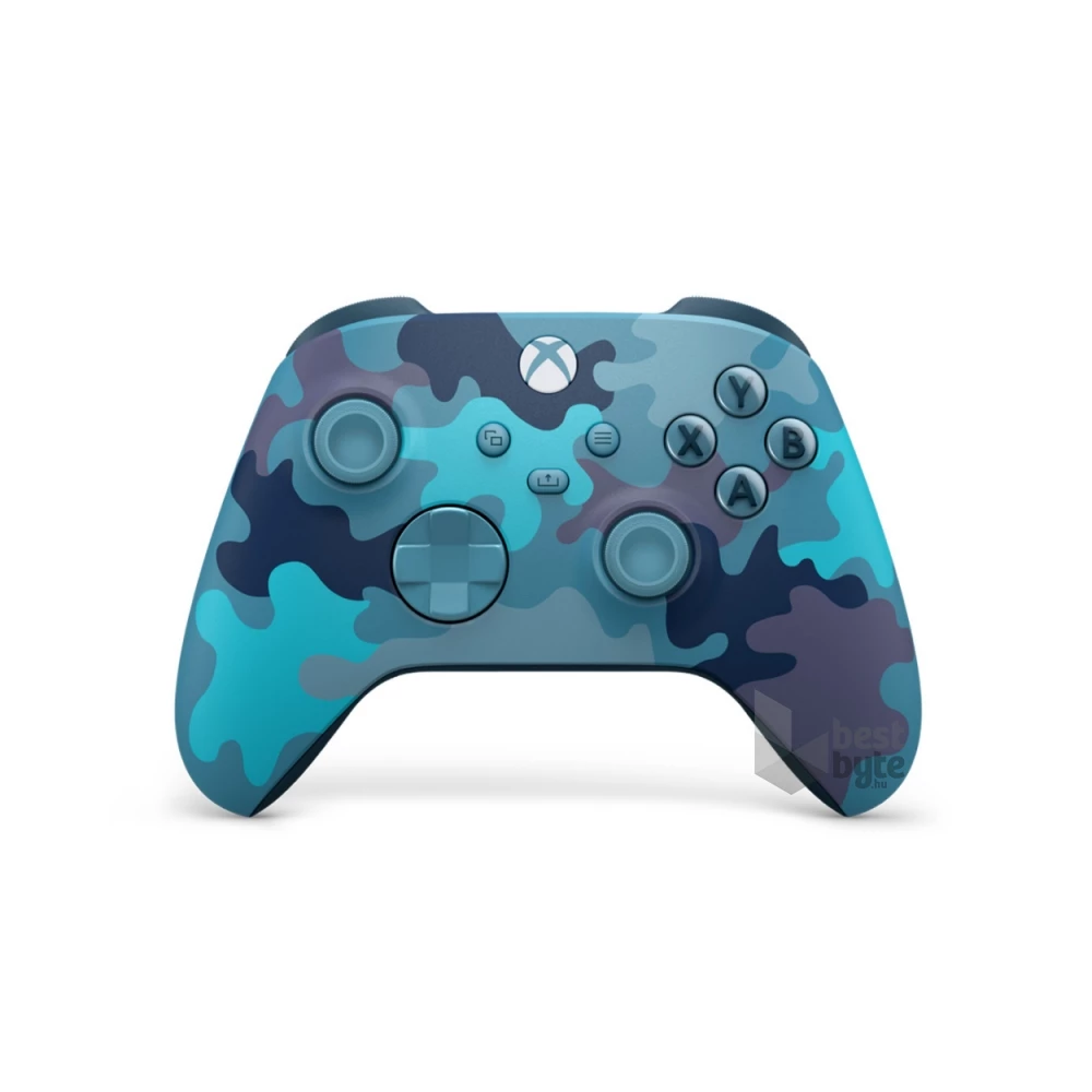 Microsoft QAU-00074 Xbox Series X|S/Xbox One Mineral Camo Special Edition vezeték nélküli kék kontroller