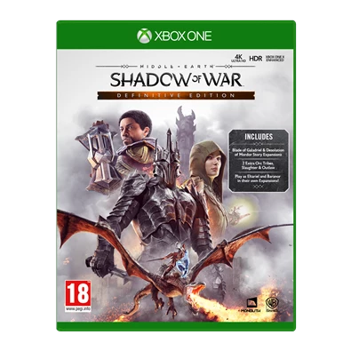 Middle-Earth: Shadow of War Definitive Edition XBOX One játékszoftver