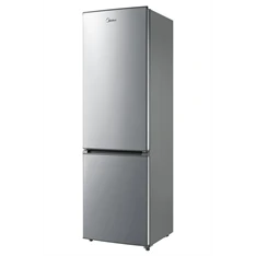 Midea MDRB380FGE02A inox, alulfagyasztós, Hűtő: 199L, Fagyasztó:71L, No frost hűtőszekrény