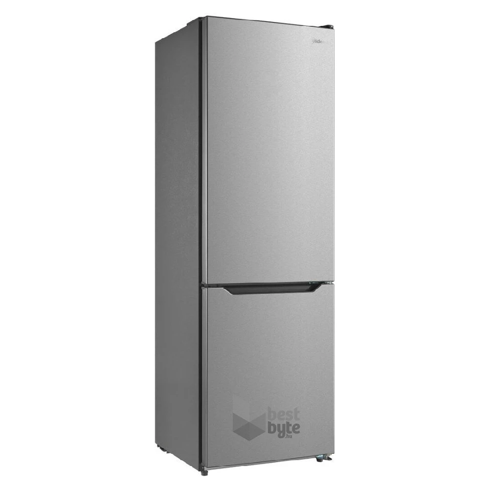 Midea MDRB424FGE02I inox, alulfagyasztós, Hűtő:225L, Fagyasztó:85L, No frost hűtőszekrény