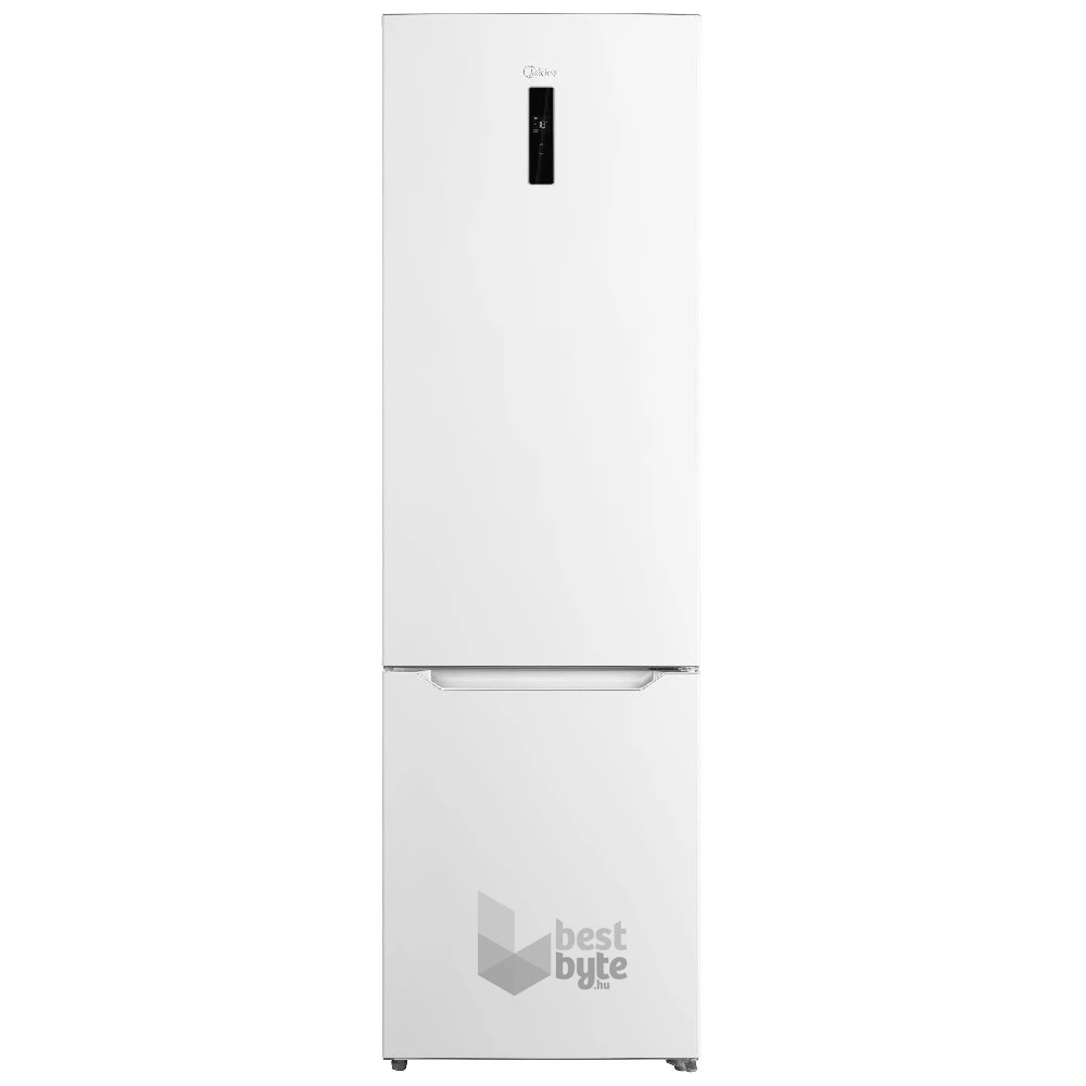 Midea MDRB489FGE01O fehér, alulfagyasztós, Hűtő:247L, Fagyasztó:83L, No frost hűtőszekrény