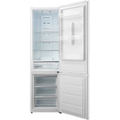 Midea MDRB489FGE01O fehér, alulfagyasztós, Hűtő:247L, Fagyasztó:83L, No frost hűtőszekrény