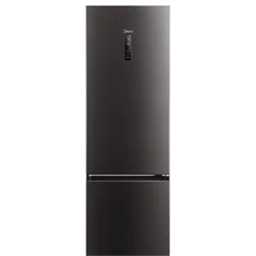 Midea MDRB521MIC28 fekete, alulfagyasztós, Hűtő:256L, Fagyasztó:122L, No frost hűtőszekrény