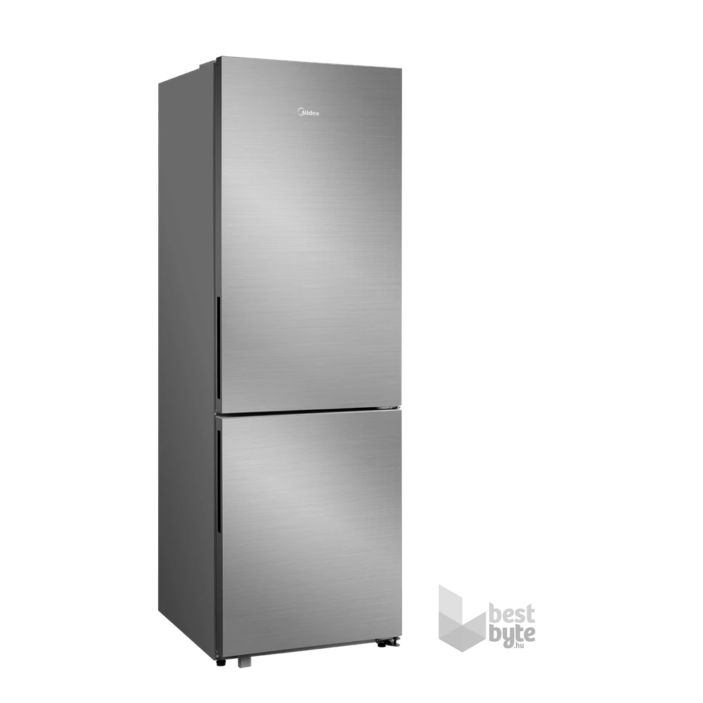 Midea MDRB548MME46 Space master inox, alulfagyasztós, Hűtő: 271L, Fagyasztó:130L, No frost hűtőszekrény