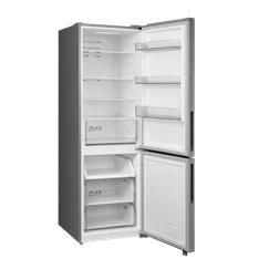 Midea MDRB548MME46 Space master inox, alulfagyasztós, Hűtő: 271L, Fagyasztó:130L, No frost hűtőszekrény