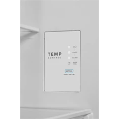 Midea MDRB548MME46 Space master inox, alulfagyasztós, Hűtő: 271L, Fagyasztó:130L, No frost hűtőszekrény