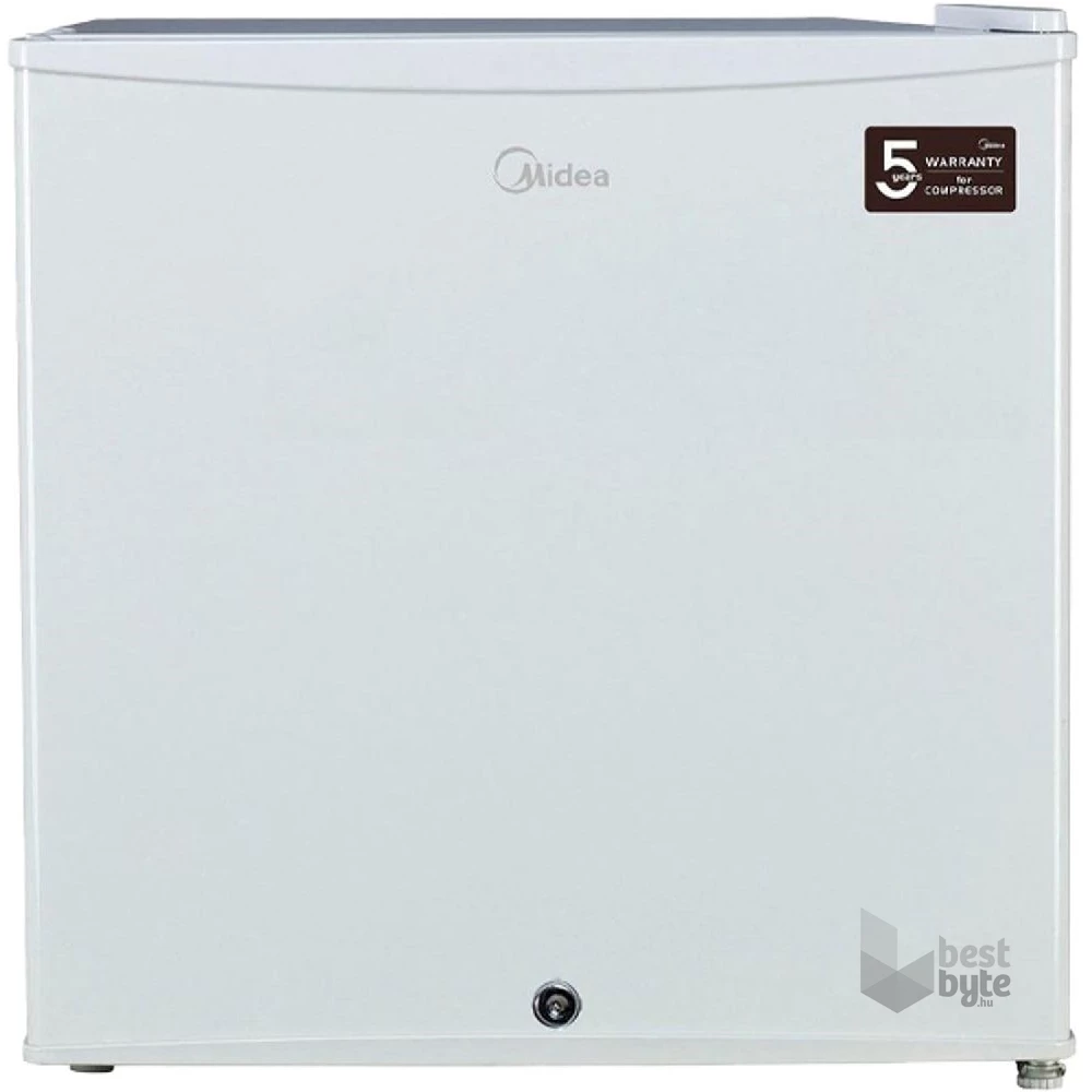 Midea MDRD86FGE01 fehér, egyajtós, Hűtő:43L, hűtőszekrény