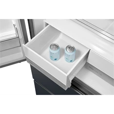 Midea MDRF600BIE70 inox, négyajtós, Hűtő:276L, Fagyasztó:159L, No frost hűtőszekrény