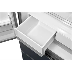 Midea MDRF600BIE70 inox, négyajtós, Hűtő:276L, Fagyasztó:159L, No frost hűtőszekrény