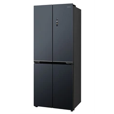 Midea MDRM587BIE70 inox, négyajtós, Hűtő:276L, Fagyasztó:150L, No frost hűtőszekrény