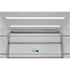 Midea MDRM587BIE70 inox, négyajtós, Hűtő:276L, Fagyasztó:150L, No frost hűtőszekrény