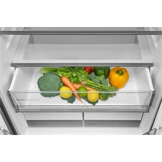 Midea MDRM587BIE70 inox, négyajtós, Hűtő:276L, Fagyasztó:150L, No frost hűtőszekrény