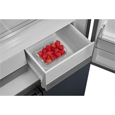 Midea MDRM587BIE70 inox, négyajtós, Hűtő:276L, Fagyasztó:150L, No frost hűtőszekrény
