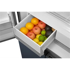 Midea MDRM587BIE70 inox, négyajtós, Hűtő:276L, Fagyasztó:150L, No frost hűtőszekrény