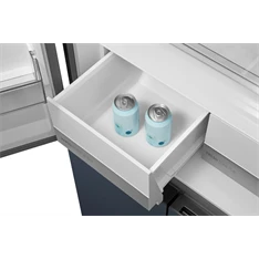 Midea MDRM587BIE70 inox, négyajtós, Hűtő:276L, Fagyasztó:150L, No frost hűtőszekrény