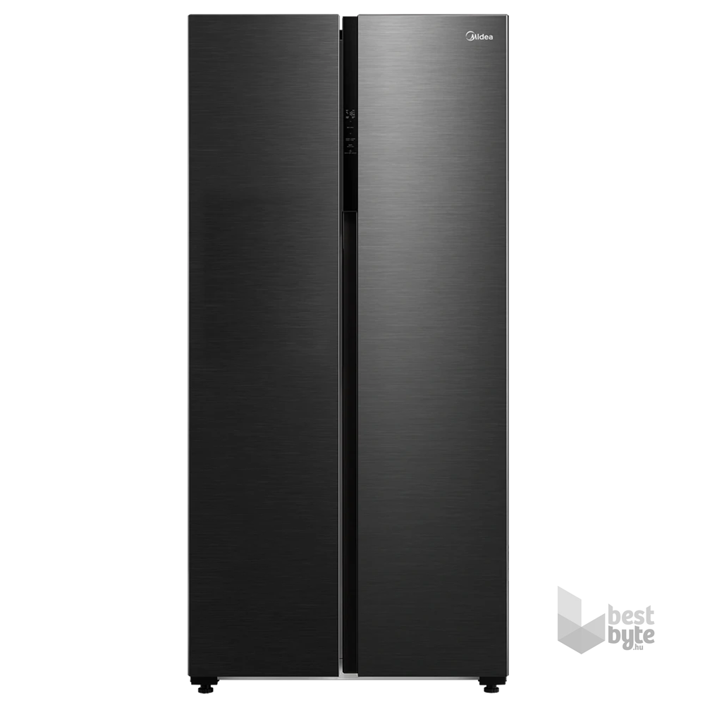 Midea MDRS619FIE45 inox, Side-by-side, Hűtő:271L, Fagyasztó:189L, No frost hűtőszekrény
