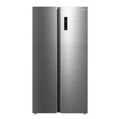 Midea MDRS710FGD46 inox, Side-by-side, Hűtő:349L, Fagyasztó:206L, No frost hűtőszekrény