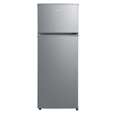 Midea MDRT294FGE50 ezüst, felülfagyasztós, Hűtő:163L, Fagyasztó:41L, hűtőszekrény
