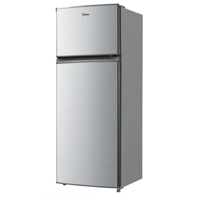 Midea MDRT294FGE50 ezüst, felülfagyasztós, Hűtő:163L, Fagyasztó:41L, hűtőszekrény