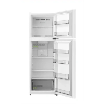Midea MDRT385MTE01 fehér, felülfagyasztós, Hűtő:206L, Fagyasztó:60L, No frost hűtőszekrény