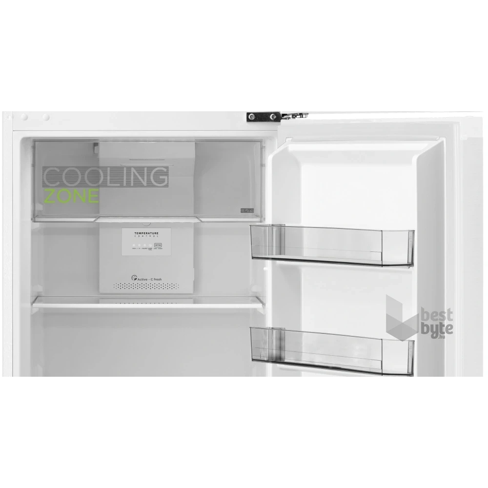 Midea MDRT385MTE01 fehér, felülfagyasztós, Hűtő:206L, Fagyasztó:60L, No frost hűtőszekrény