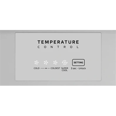 Midea MDRT385MTE01 fehér, felülfagyasztós, Hűtő:206L, Fagyasztó:60L, No frost hűtőszekrény
