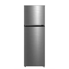 Midea MDRT385MTE46 inox, felülfagyasztós, Hűtő:206L, Fagyasztó:60L, No frost hűtőszekrény