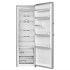 Midea MDRU502MTE46 inox, egyajtós, Hűtő:362L, No frost hűtőszekrény