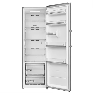 Midea MDRU502MTE46 inox, egyajtós, Hűtő:362L, No frost hűtőszekrény