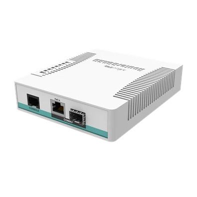 MikroTik CRS106-1C-5S 5xSFP 1xCombo port (SFP/GbE LAN) asztali Cloud Router Switch